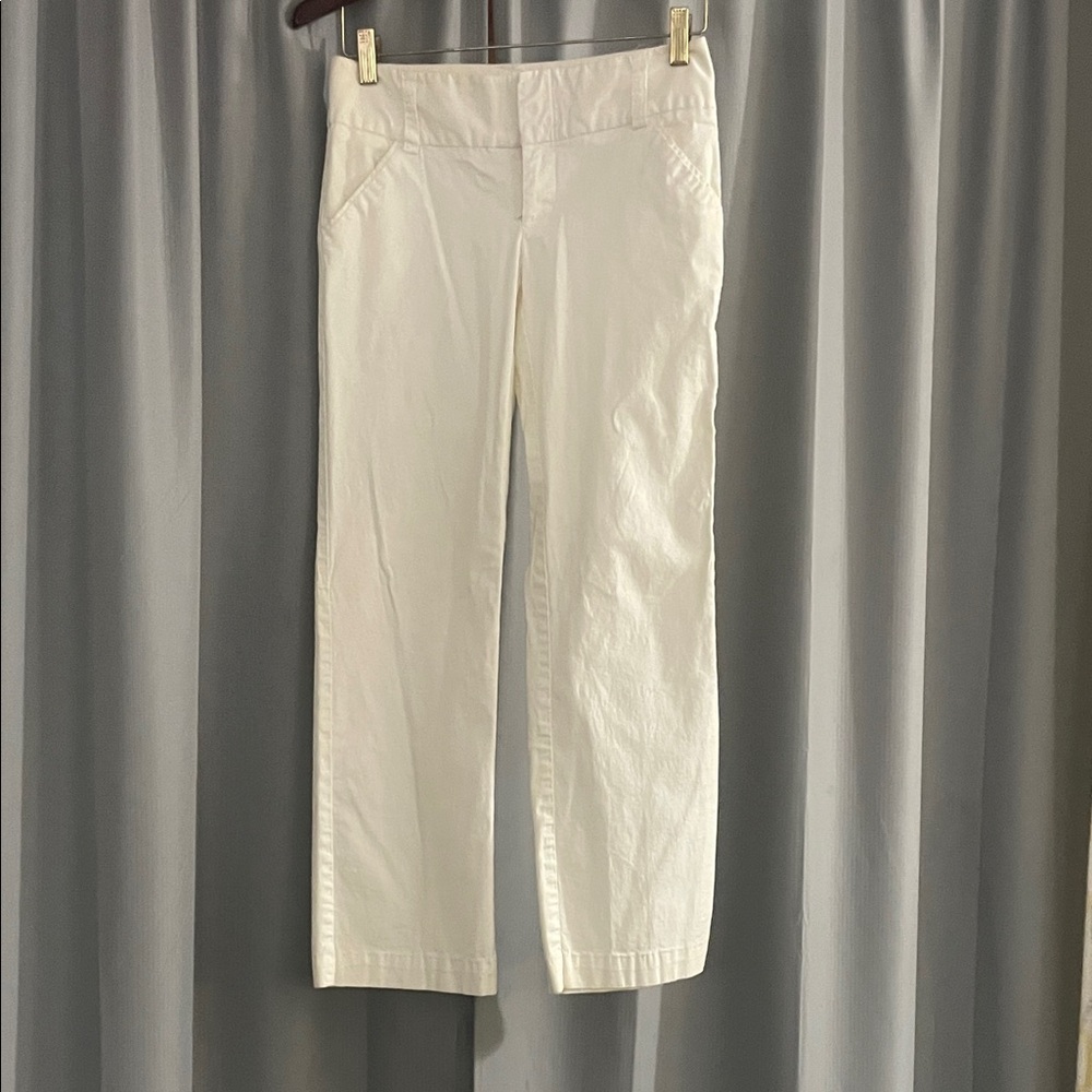 Daisy Fuentes Cream Pants